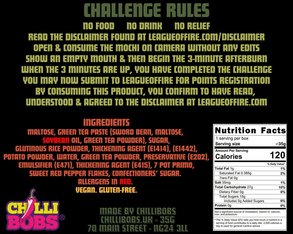 OMG! – Oh Mochi God! CHALLENGE (Green Tea) - Image 2